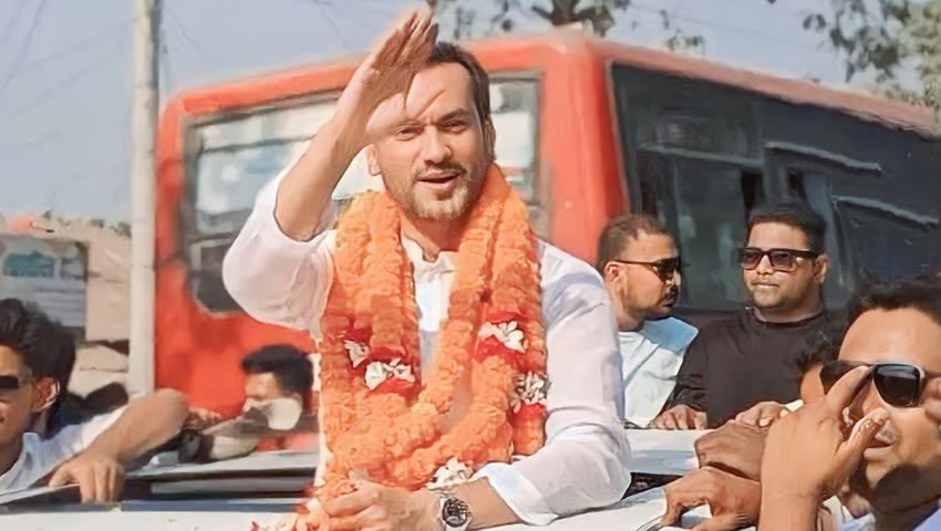 পাবনা-৪: নৌকার মাঝি শরীফকে বরণ করে নিলেন নেতাকর্মীরা