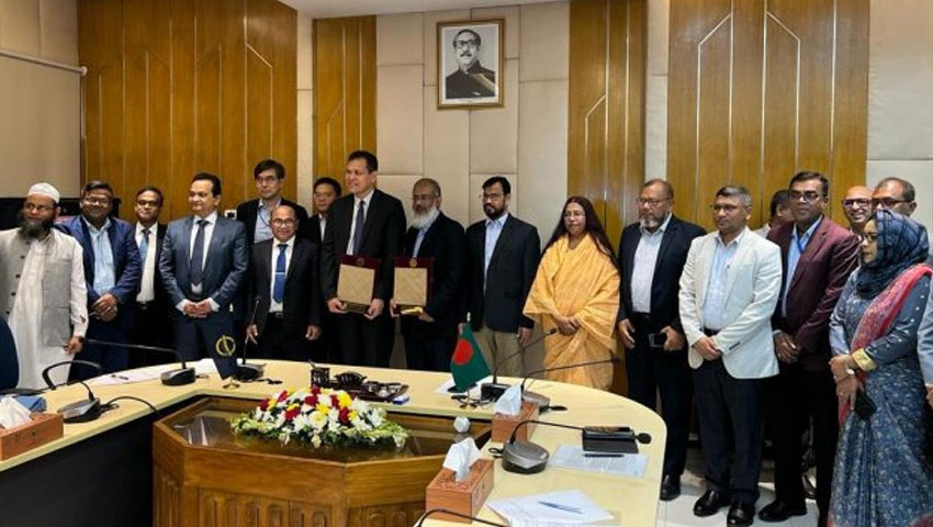 প্রিপেইড গ্যাস মিটার প্রকল্পে অর্থায়নে এডিবির সঙ্গে চুক্তি
