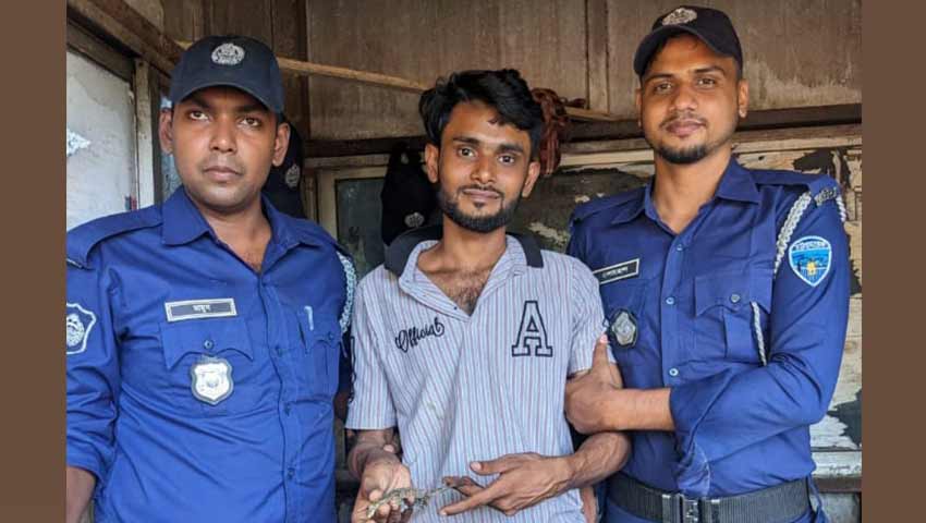 রাঙামাটিতে কোটি টাকার তক্ষকসহ আটক ১