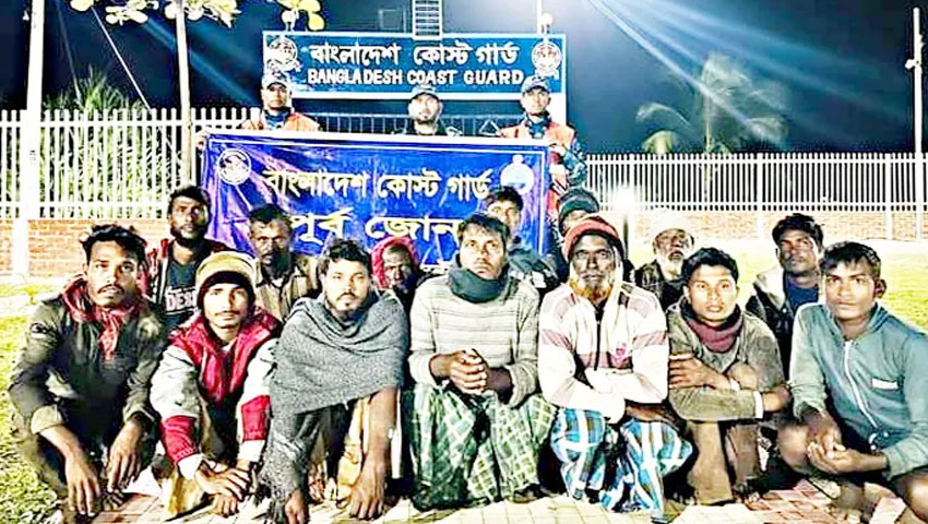 ট্রলারের ইঞ্জিন বিকল হয়ে ভেসে চলে গিয়েছিল মিয়ানমার