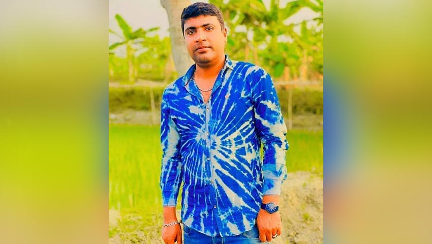 নিহত নওয়াপাড়া পৌরসভার ৪ নম্বর ওয়ার্ড যুবলীগের সাধারণ সম্পাদক এস এম মুরাদ হোসেন । ছবি: প্রতিনিধি