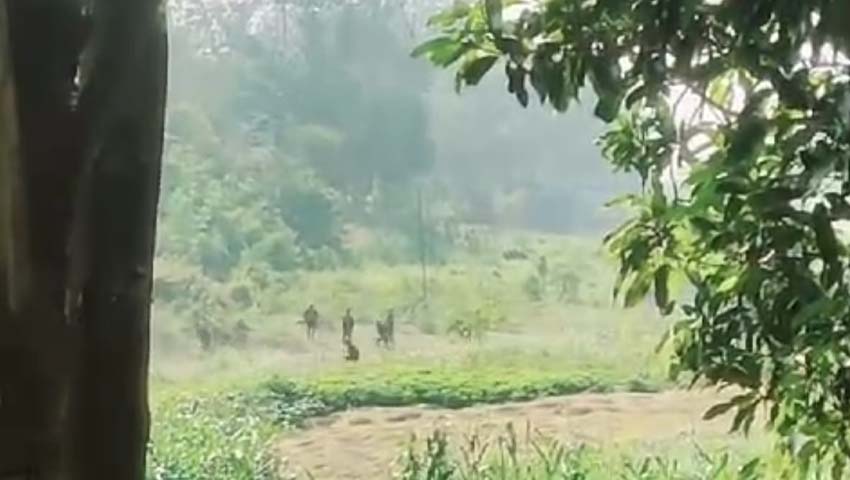 মিয়ানমার অভ্যন্তরে ফের মর্টার শেল নিক্ষেপ
