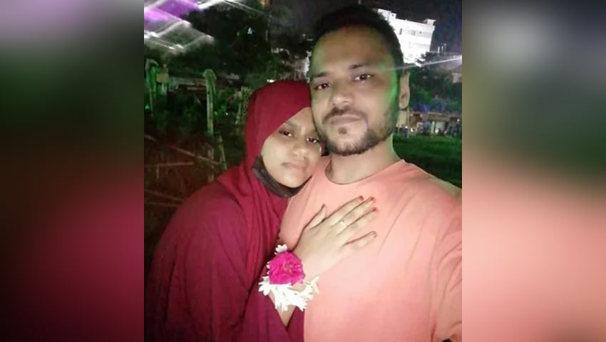 লতা আক্তার ও খলিলুর রহমান। ছবি: সংগৃহীত