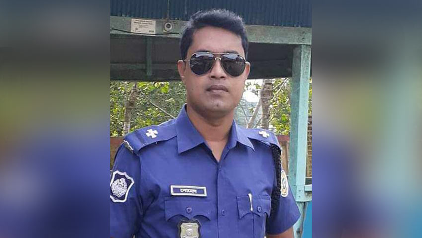 বরগুনার আমতলী থানায় এএসআই পদে কর্মরত মো. হাসিবুল হাসান সোহেল। ছবি: সংগৃহীত