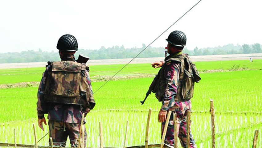 অনাকাঙ্ক্ষিত পরিস্থিতি এড়াতে নিরাপত্তা জোরদার করেছে বর্ডার গার্ড বাংলাদেশ (বিজিবি)। ছবি: সংগ্হীত 