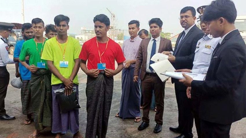 মিয়ানমার থেকে দেশে ফিরলেন ১৭৩ বাংলাদেশি