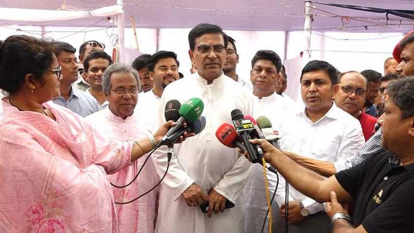 বিনা প্রতিদ্বন্দ্বিতায় নির্বাচিত হওয়া সংবিধান সম্মত: হানিফ 