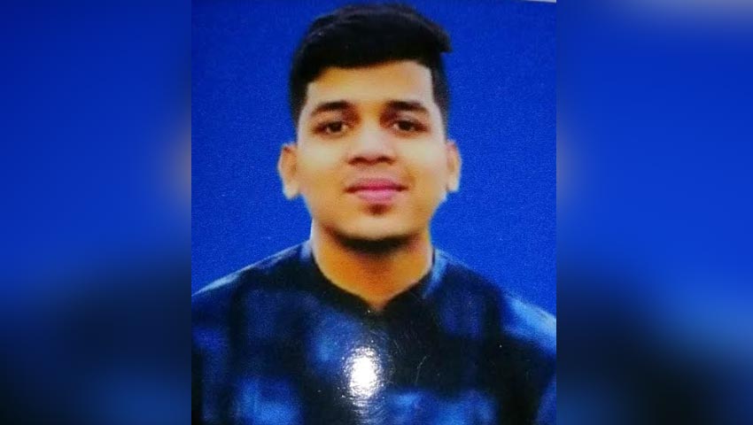 শিক্ষার্থী ওমর ফারুক সৌরভ। ফাইল ছবি