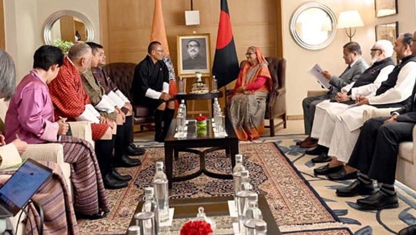 শেরিং তোবগে সঙ্গে প্রধানমন্ত্রীর বৈঠক