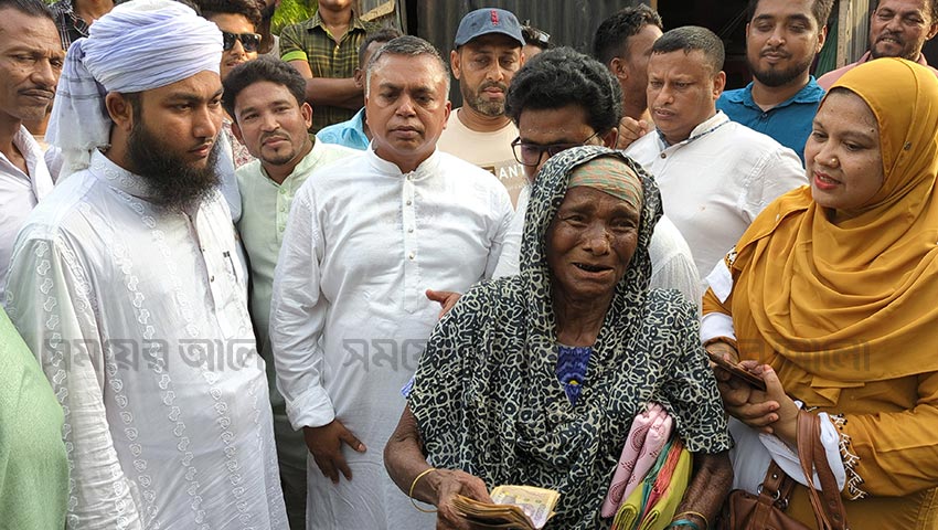 সময়ের আলোতে সংবাদ প্রচার, ভাগ্য খুলল সেই ভিক্ষুক কুটির