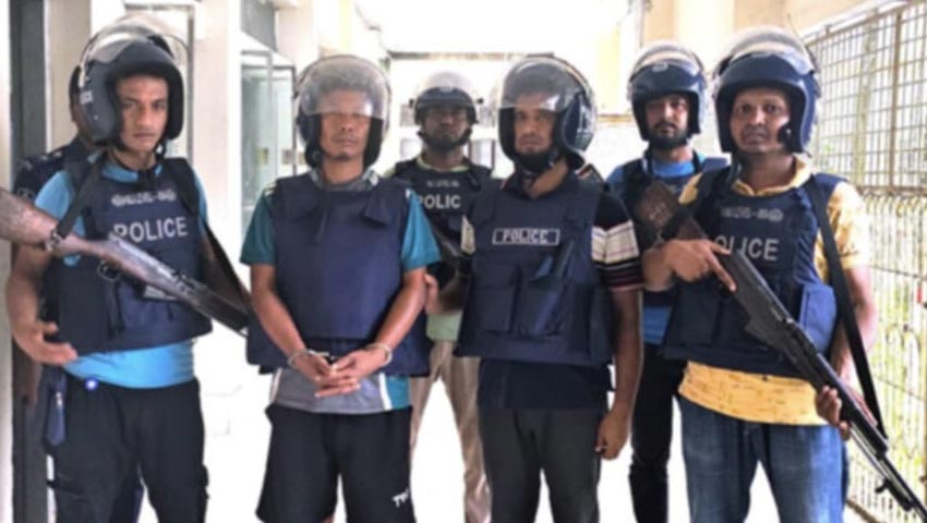 বান্দরবানে কেএনএফের আরও এক সদস্য কারাগারে