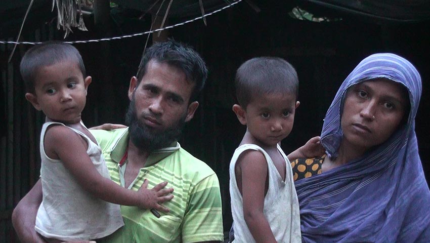 ত্রিশালে জমজ শিশুর একজনের হার্টে ছিদ্র, অর্থাভাবে হচ্ছে না চিকিৎসা