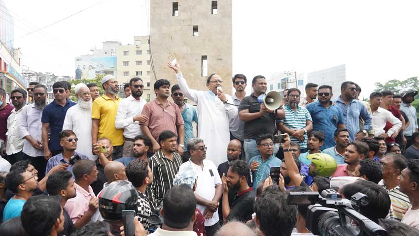 পরিস্থিতি স্বাভাবিক না হওয়া পর্যন্ত রাজপথে থাকবো : খায়রুজ্জামান লিটন  