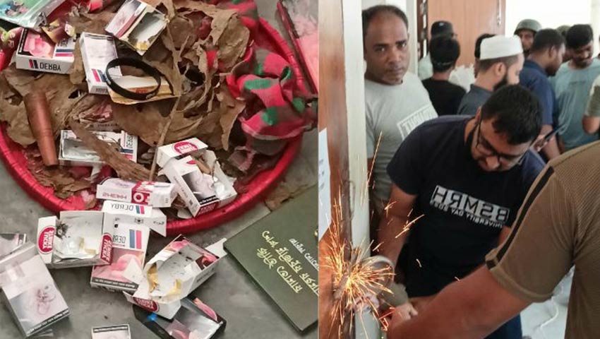 কুয়েটের হলে হলে প্রশাসনের অভিযান