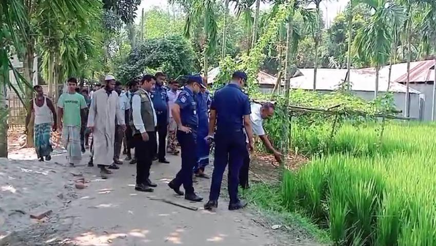 রাতে নিখোঁজ, সকালে ধানক্ষেতে মিলল বৃদ্ধের মরদেহ