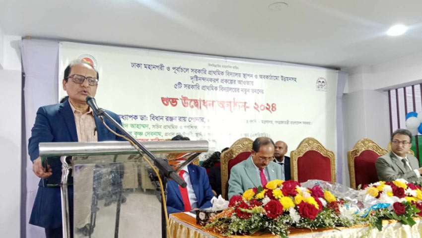 শিক্ষার মান উন্নয়নে সবার সহযোগিতা খুব প্রয়োজন: উপদেষ্টা বিধান রঞ্জন 