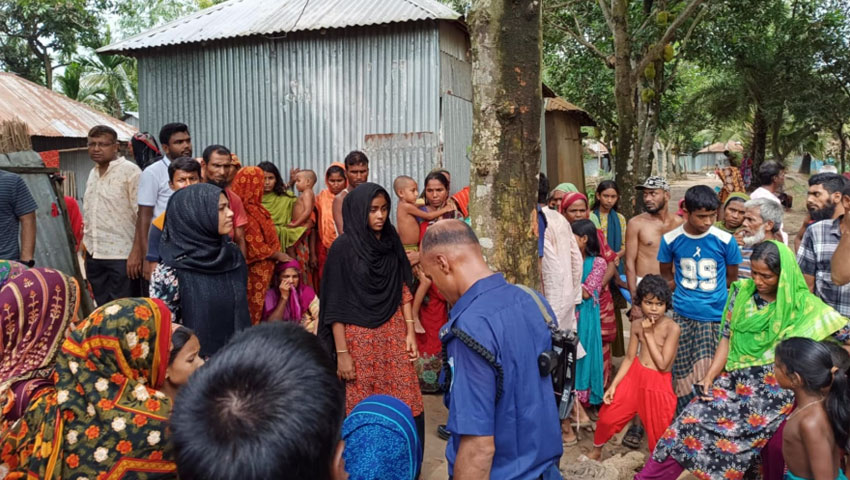 বালিশ চাপা দিয়ে শিশুকে হত্যা চেষ্টা, আটক গৃহবধূ