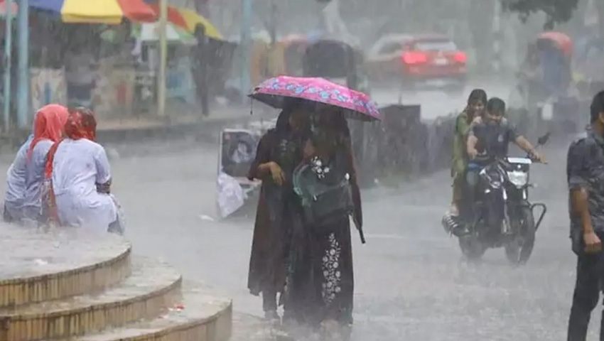 ৫ দিন ভারী বৃষ্টি হতে পারে যেসব জায়গায়