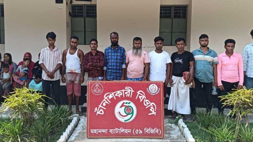 ভোলাহাট সীমান্ত দিয়ে আবারও ১৯ জনকে পুশ-ইন করার অভিযোগ