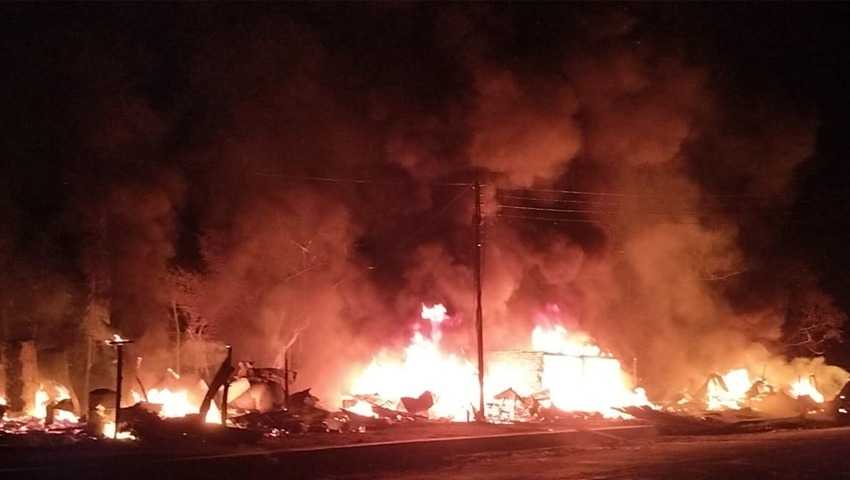 খাগড়াছড়ির গুইমারায় ভয়াবহ অগ্নিকাণ্ডে ১৯টি দোকান পুড়ে ছাই