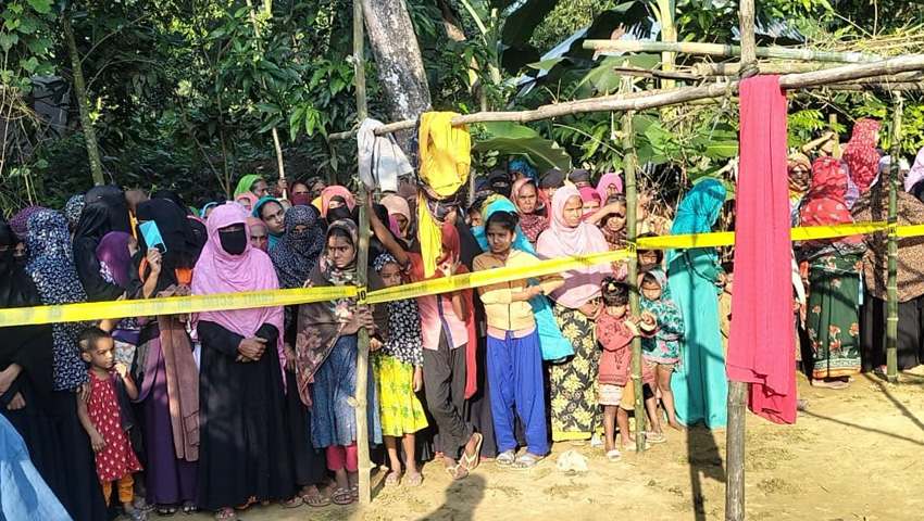 বাবা-মেয়েকে গলা কেটে হত্যা, নানা-নানি আটক