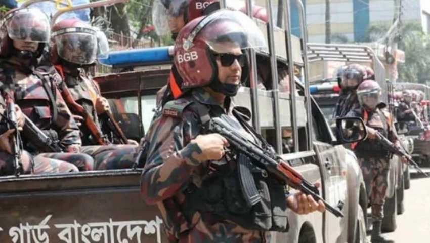 রাজধানীর গুরুত্বপূর্ণ স্থানে বিজিবি মোতায়েন 
