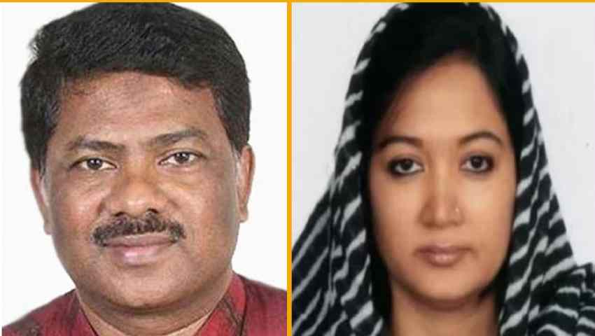 স্বামীর সমর্থনে স্ত্রীর প্রার্থিতা প্রত্যাহার