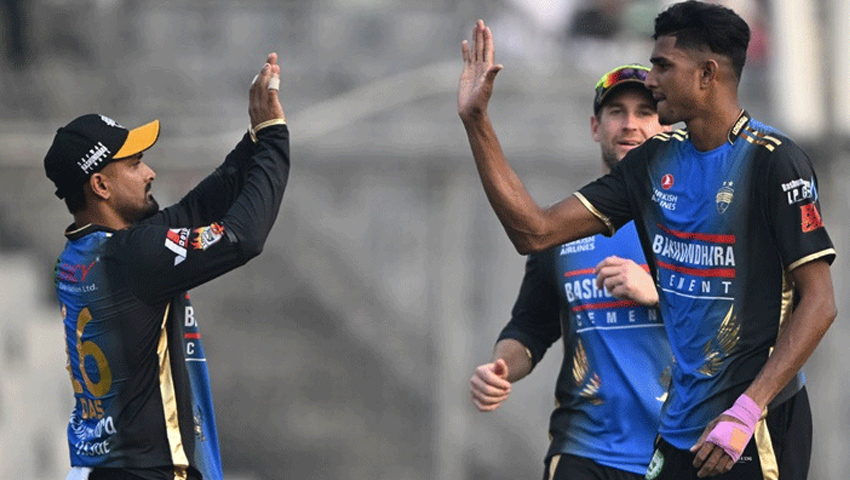 ঢাকাকে বিদায় করে প্লে অফে রংপুর