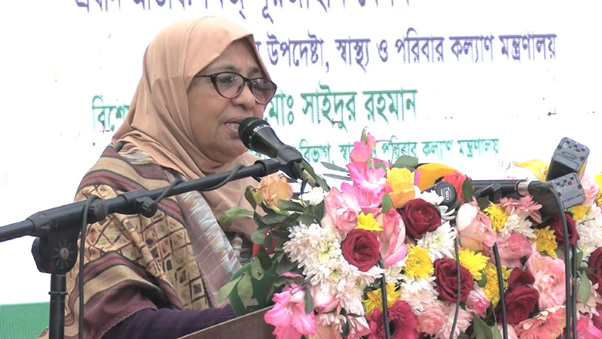 নিরাপদ দেশ গড়তে হ্যাঁ ভোট দিতে হবে : স্বাস্থ্য উপদেষ্টা  