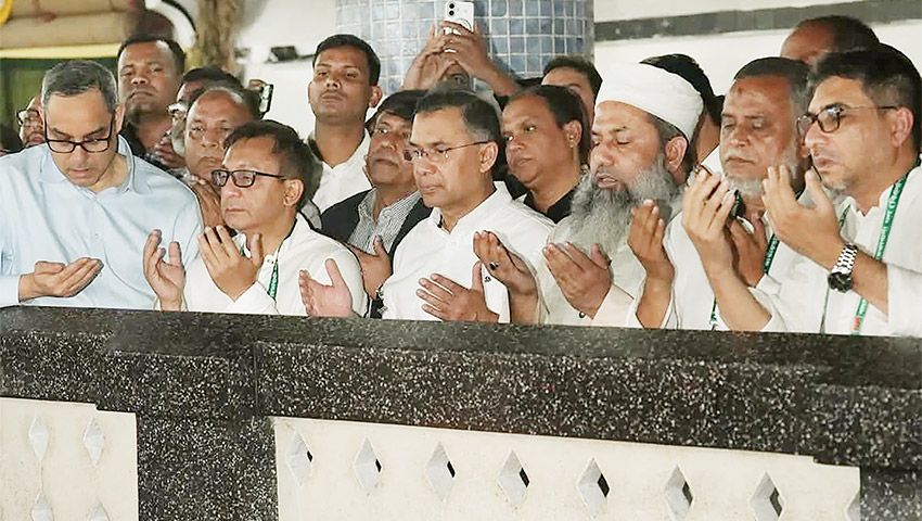 সিলেট থেকে তারেকের ভোট ক্যাম্পেইন শুরু