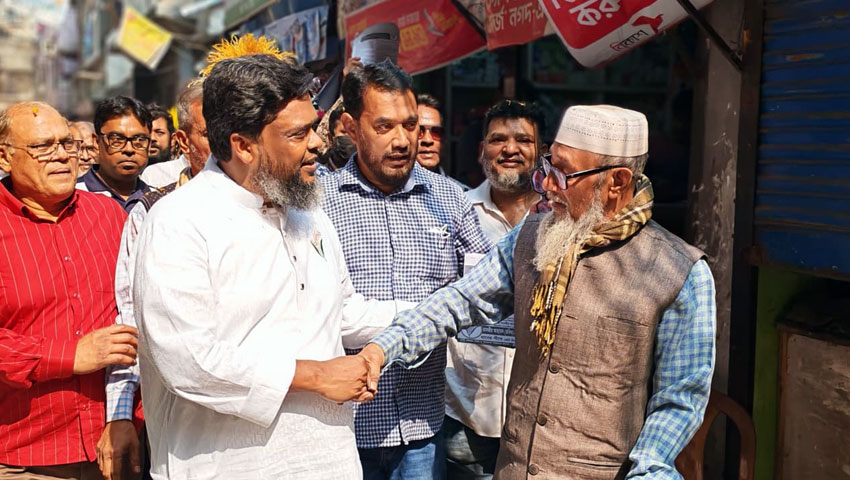 ‘এলাকার উন্নয়নে সবার সাথে লড়াই করব’