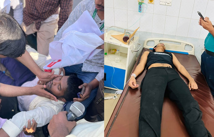 সিলেটে শিক্ষার্থী-সেনাবাহিনী ধাওয়া পাল্টা ধাওয়া