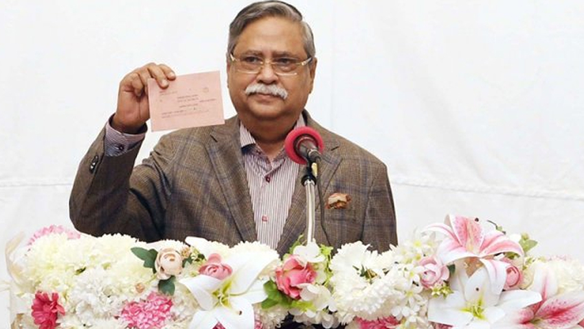 পোস্টাল ব্যালটে ভোট দিলেন রাষ্ট্রপতি 