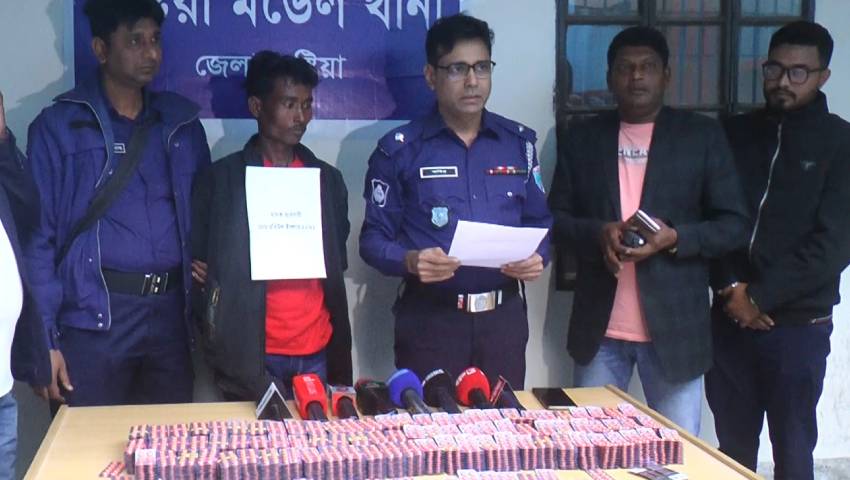 বিপুল ট্যাপেন্টাডল ট্যাবলেটসহ যুবক আটক