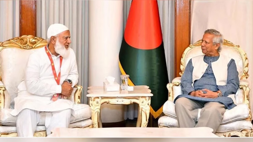 জামায়াত আমিরকে অভিনন্দন জানালেন প্রধান উপদেষ্টা 