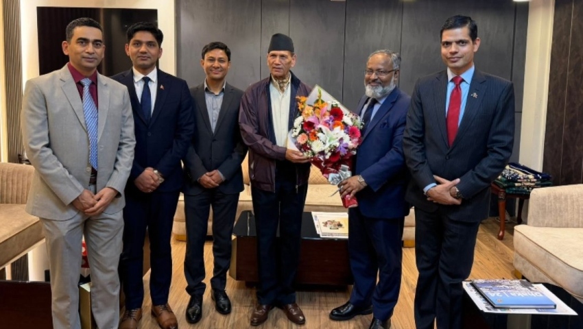 শপথ অনুষ্ঠানে যোগ দিতে ঢাকায় পৌঁছেছেন নেপালের পররাষ্ট্রমন্ত্রী