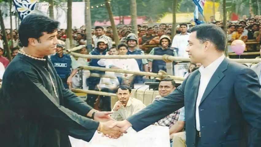 তারেক রহমান ও মান্নার সেই ভাইরাল ছবির নেপথ্যের গল্প