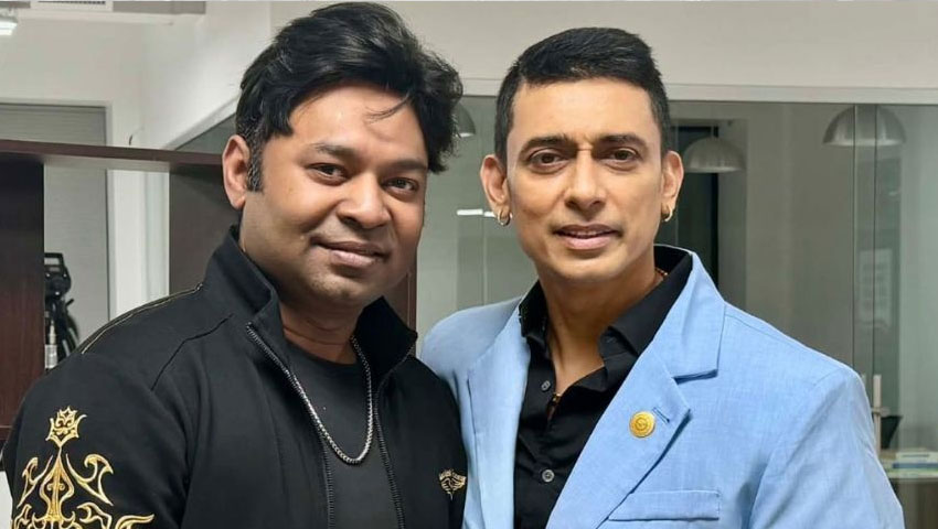 আমেরিকায় একসঙ্গে কাজী মারুফ-জায়েদ খান