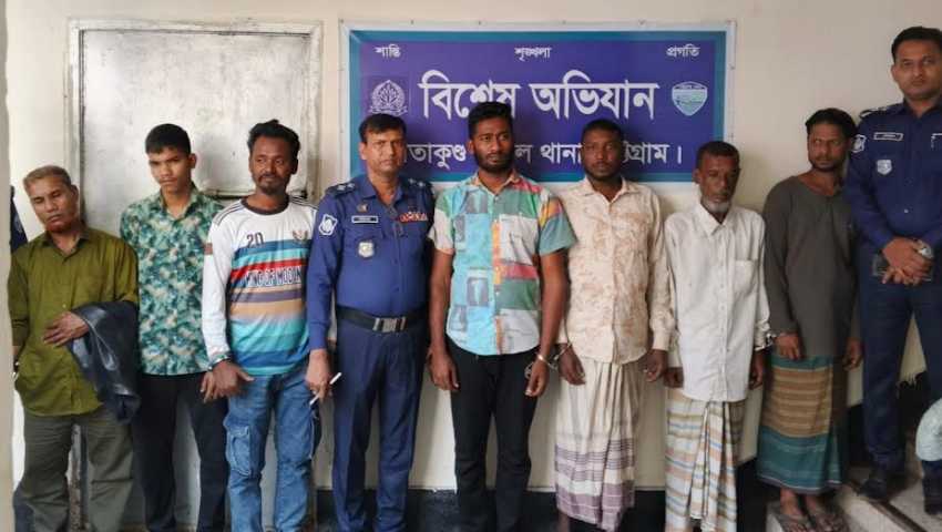আবুল খায়ের স্টিল মিলে ডাকাতির ঘটনায় গ্রেফতার ৭