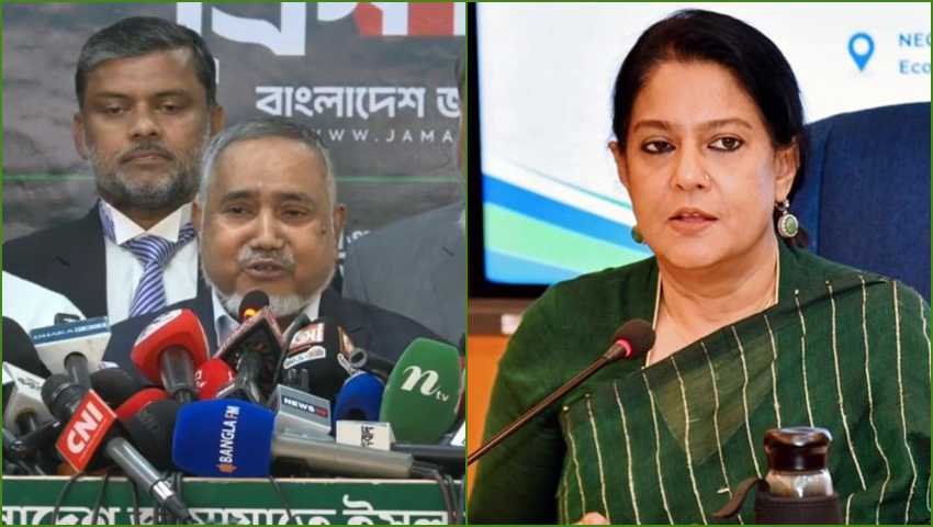 ভোট ইঞ্জিনিয়ারিংয়ে ‘স্বঘোষিত রাজসাক্ষী’ উপদেষ্টা রিজওয়ানা : জামায়াত 