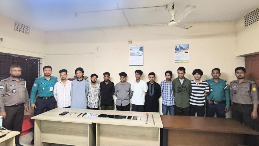 সিলেটে অপহরণকারী চক্রের ১০ সদস্য আটক