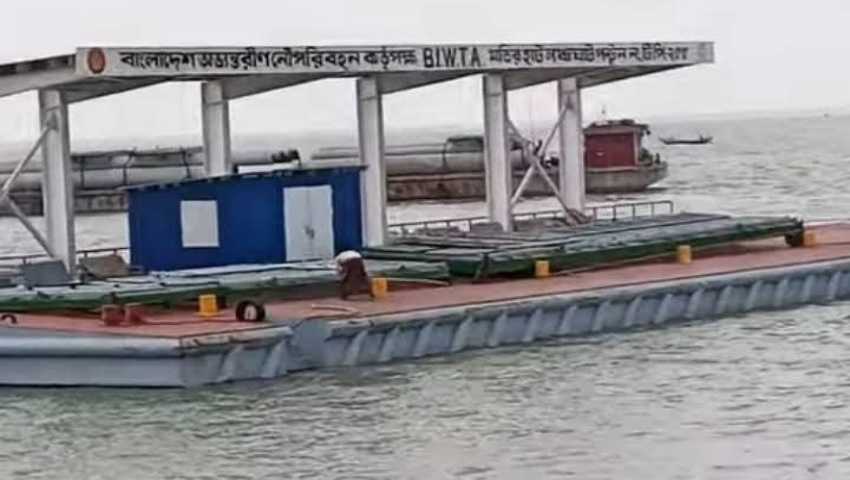 আলোর মুখ দেখছে স্বপ্নের মতিরহাট ফেরিঘাট
