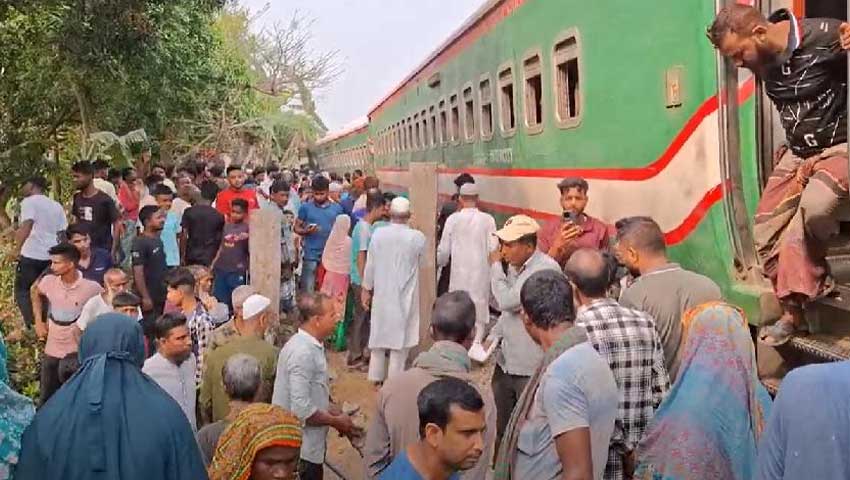 নীলসাগর ট্রেন লাইনচ্যূতের কারণ অনুসন্ধানে তদন্ত কমিটি গঠন 