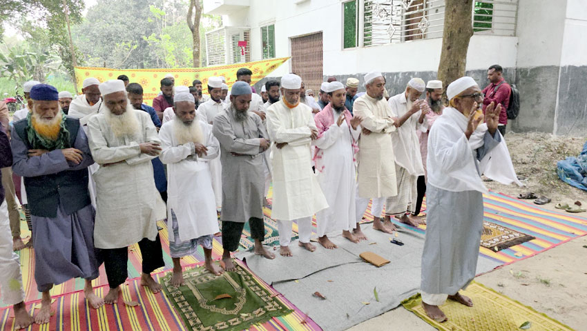 সরিষাবাড়িতে ১৬ গ্রামে ঈদ উদযাপন