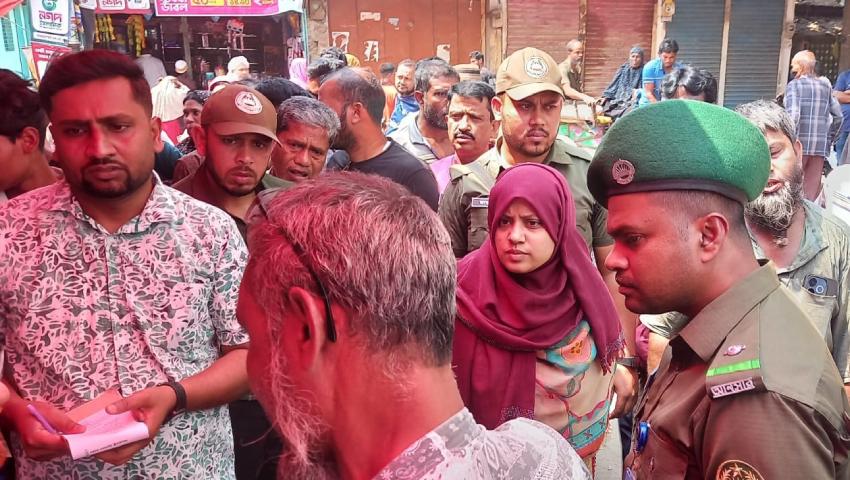 ঈদ উপলক্ষে বেশি দামে মাংস বিক্রি, ৬ দোকানিকে জরিমানা