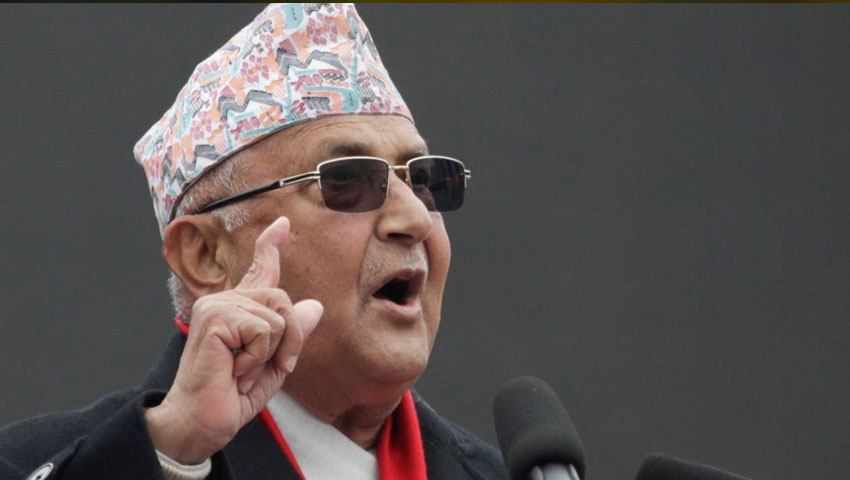 নেপালের সাবেক প্রধানমন্ত্রী কে পি শর্মা ওলি গ্রেফতার