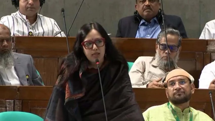 সংসদে মির্জা ফখরুলকে যে প্রশ্ন করলেন রুমিন ফারহানা 