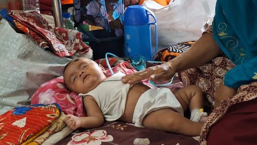 হামে আক্রান্ত ২৮ শিশু ভর্তি, মৃত্যু ৩, খোলা হয়েছে আইসোলেশন ওয়ার্ড 