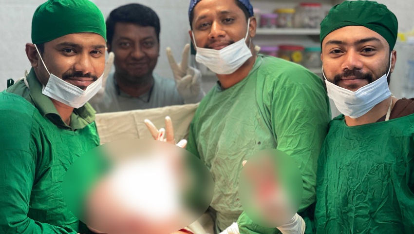 নারীর পেটে মিলল ৮ কেজির টিউমার!