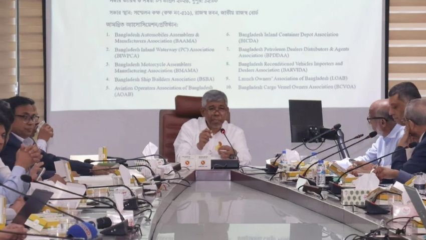 আগামী বাজেটে ভ্যাট ও আমদানি শুল্কে কোনো ছাড় নেই : এনবিআর চেয়ারম্যান